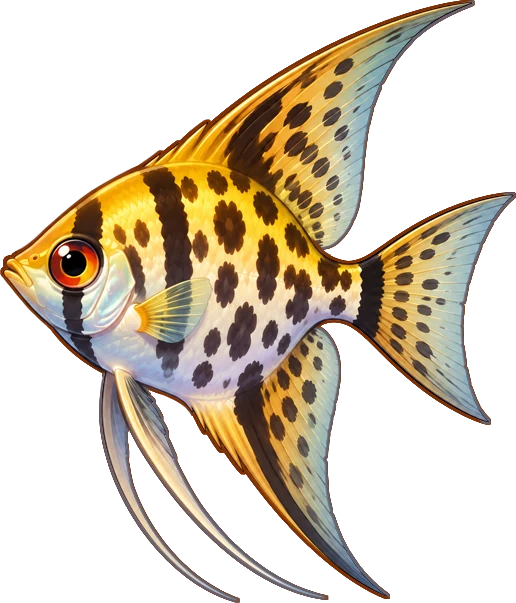 Leopard angelfish